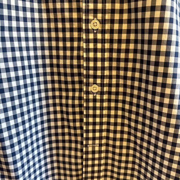 J CREW Gingham Button-Down (THOMAS MASON) [Blue x White] - Picture 2 of 8